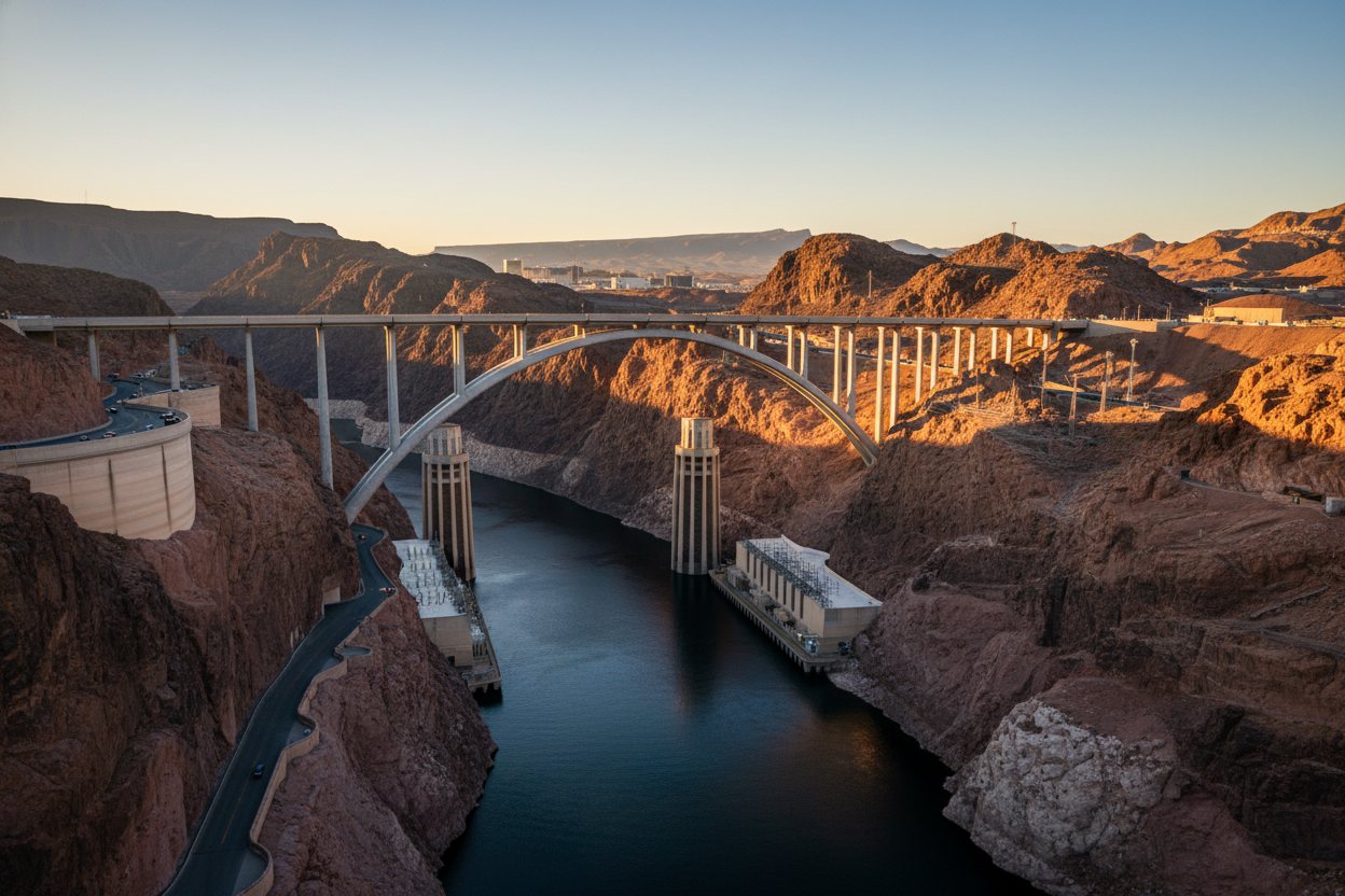 Hoover Dam chauffeured tour from Las Vegas.