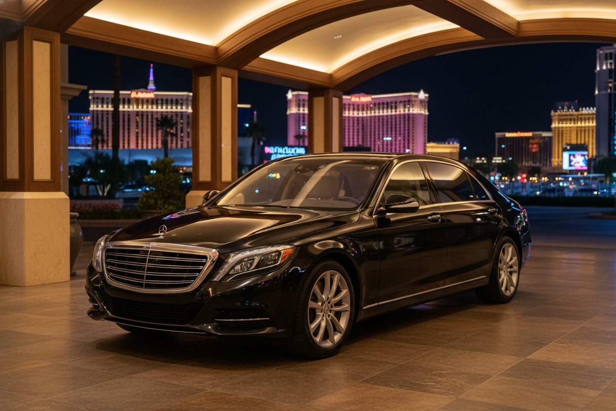 Luxury Sedan — Las Vegas limo fleet.