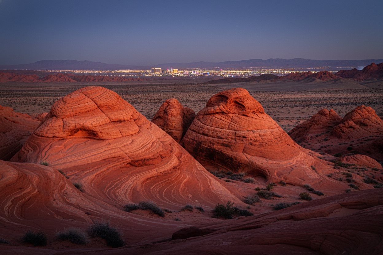 Valley of Fire chauffeured tour from Las Vegas.