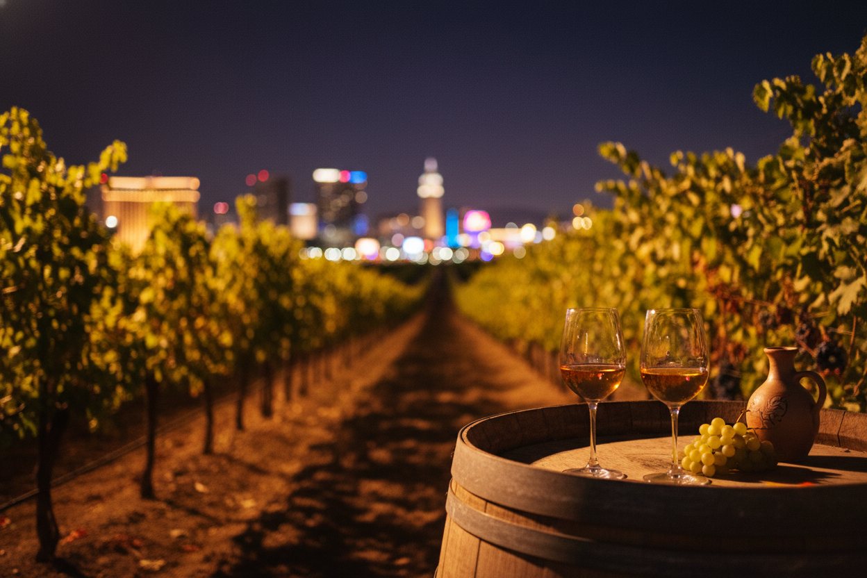 Wine &amp; Brewery Tour chauffeured tour from Las Vegas.